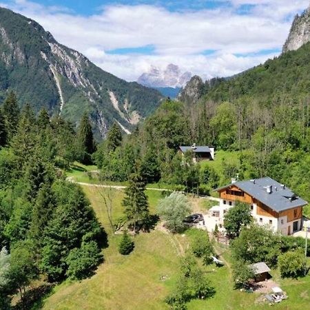 Agriturismo Borgo Damos Villa Valle di Cadore Bagian luar foto